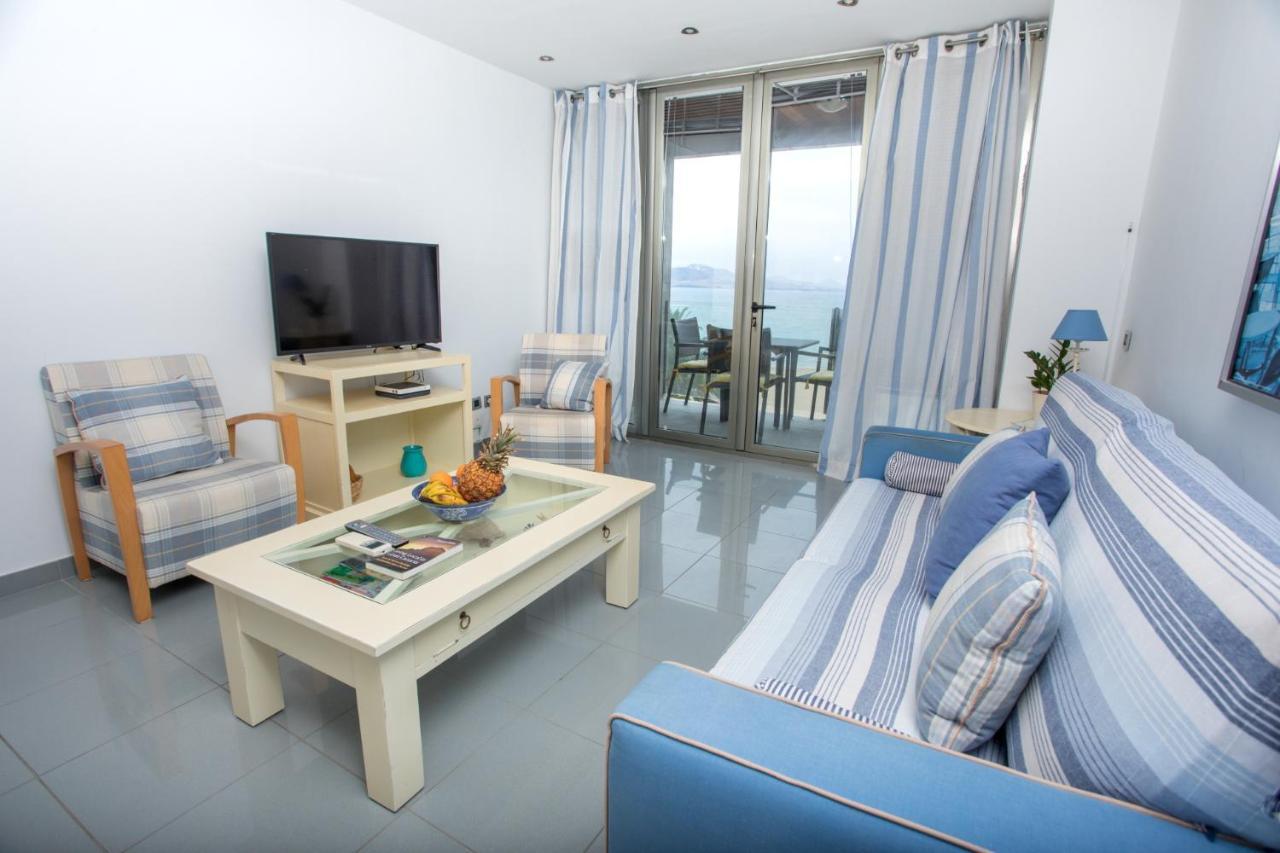 Great Balcony Over Blue Sea By Canariasgetaway Ferienhaus *